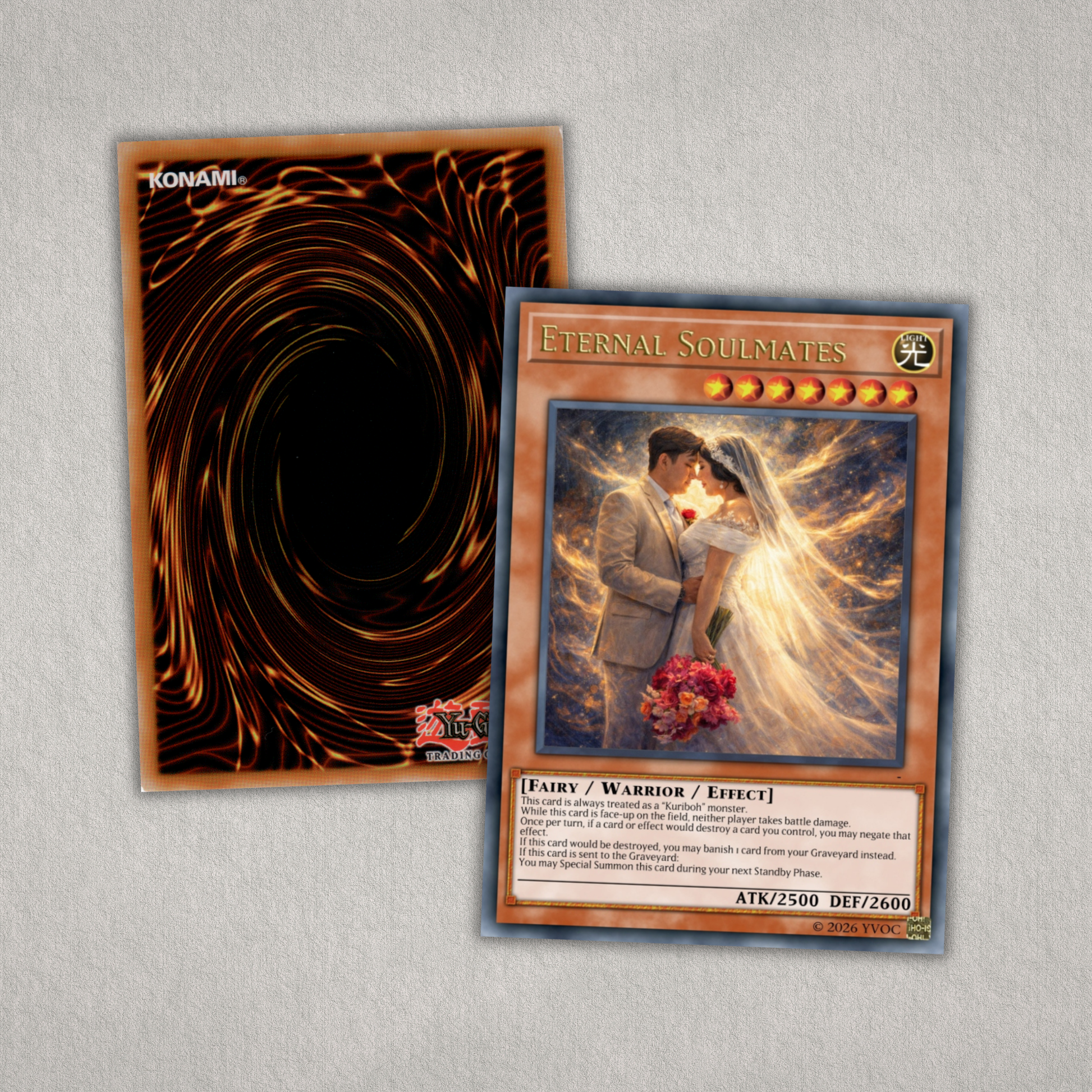 lord of the red yugioh card Custom Yu-Gi-Oh Style Aluminum Card