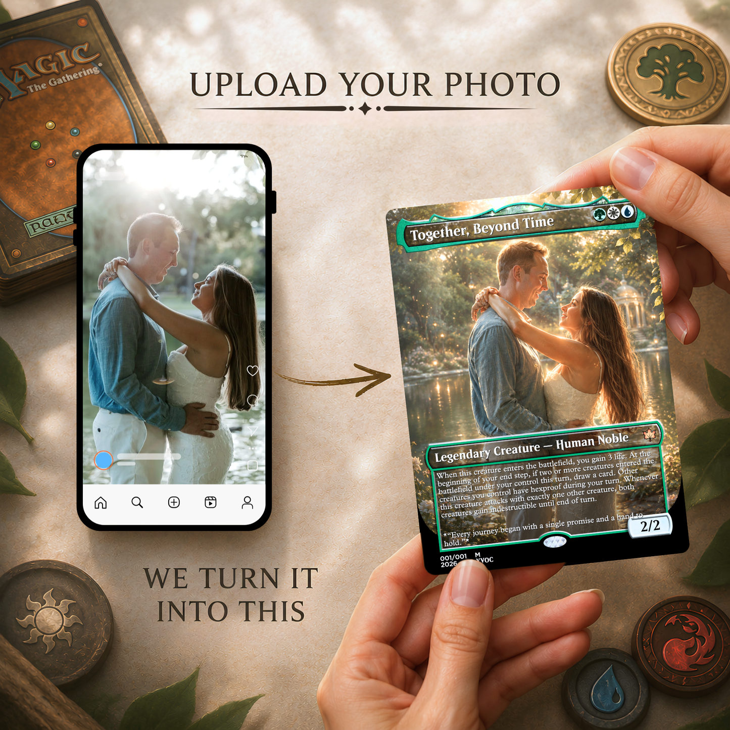 Custom Magic The Gathering Card — Couples