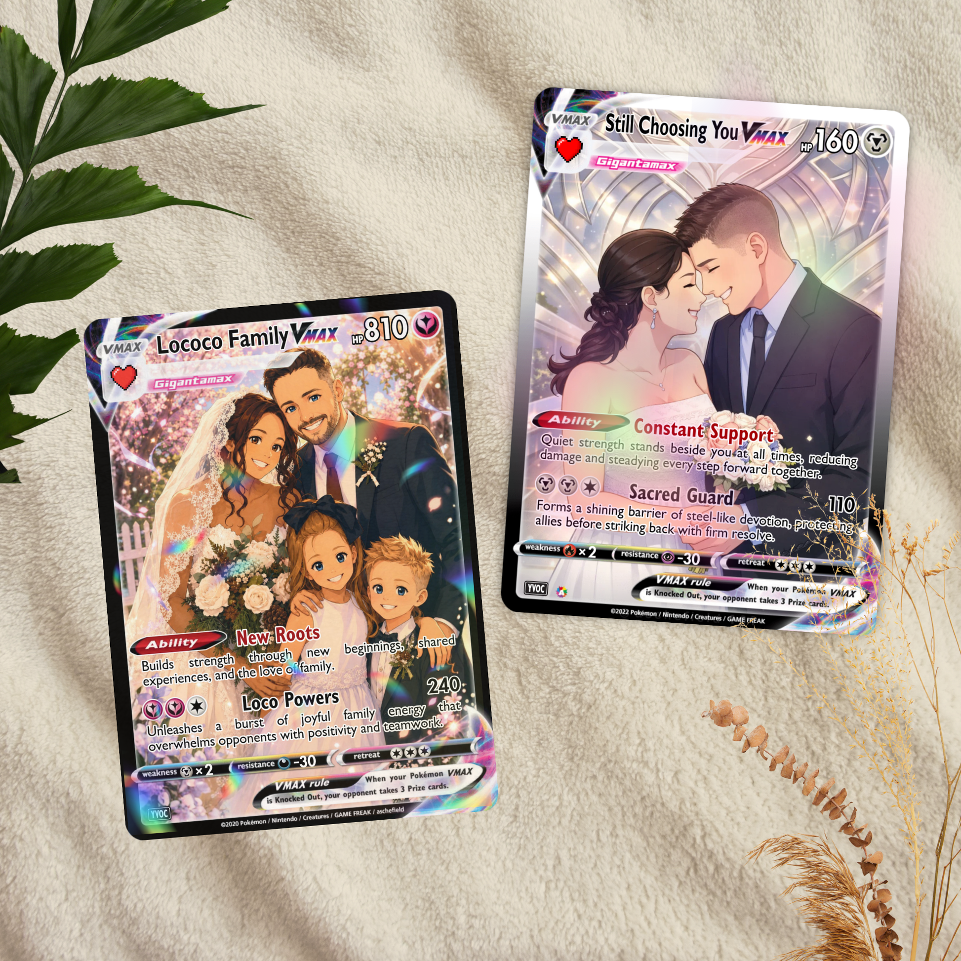 pokemon couples card Custom Pokémon Style Aluminum for Color:Sakura POKEMON PSA 10 GEM OP-08