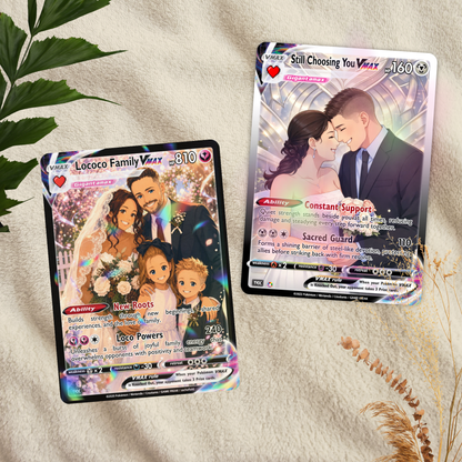 Custom Pokémon Card — Couples