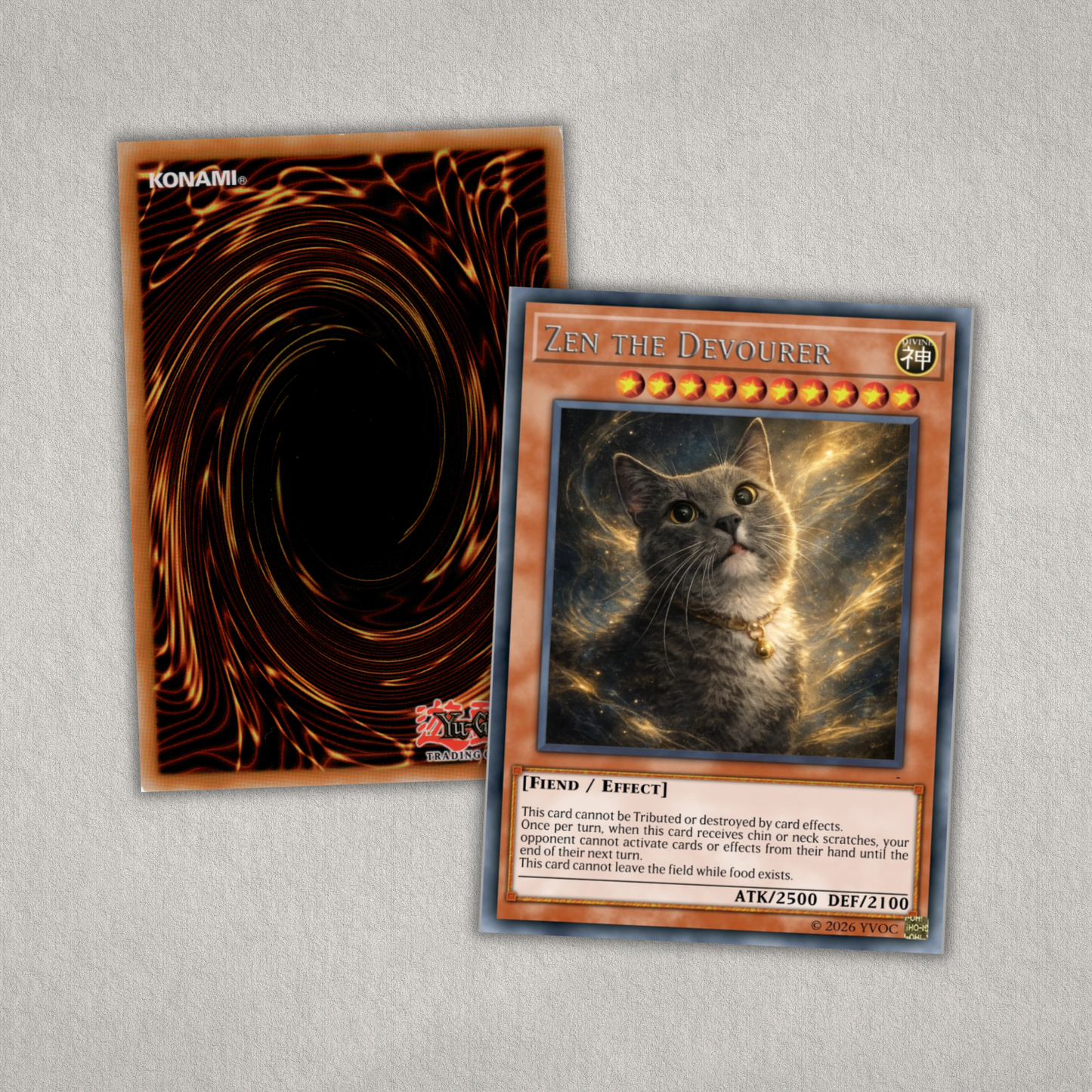 YU-GI-OH! STYLE CARD - PETS