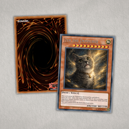 YU-GI-OH! STYLE CARD - PETS